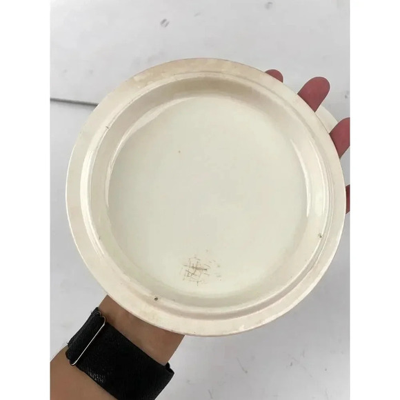 VTG Floral Casserole Dish with Lid Harker Cookingware Hot Oven 1930s - Picture 4 of 11